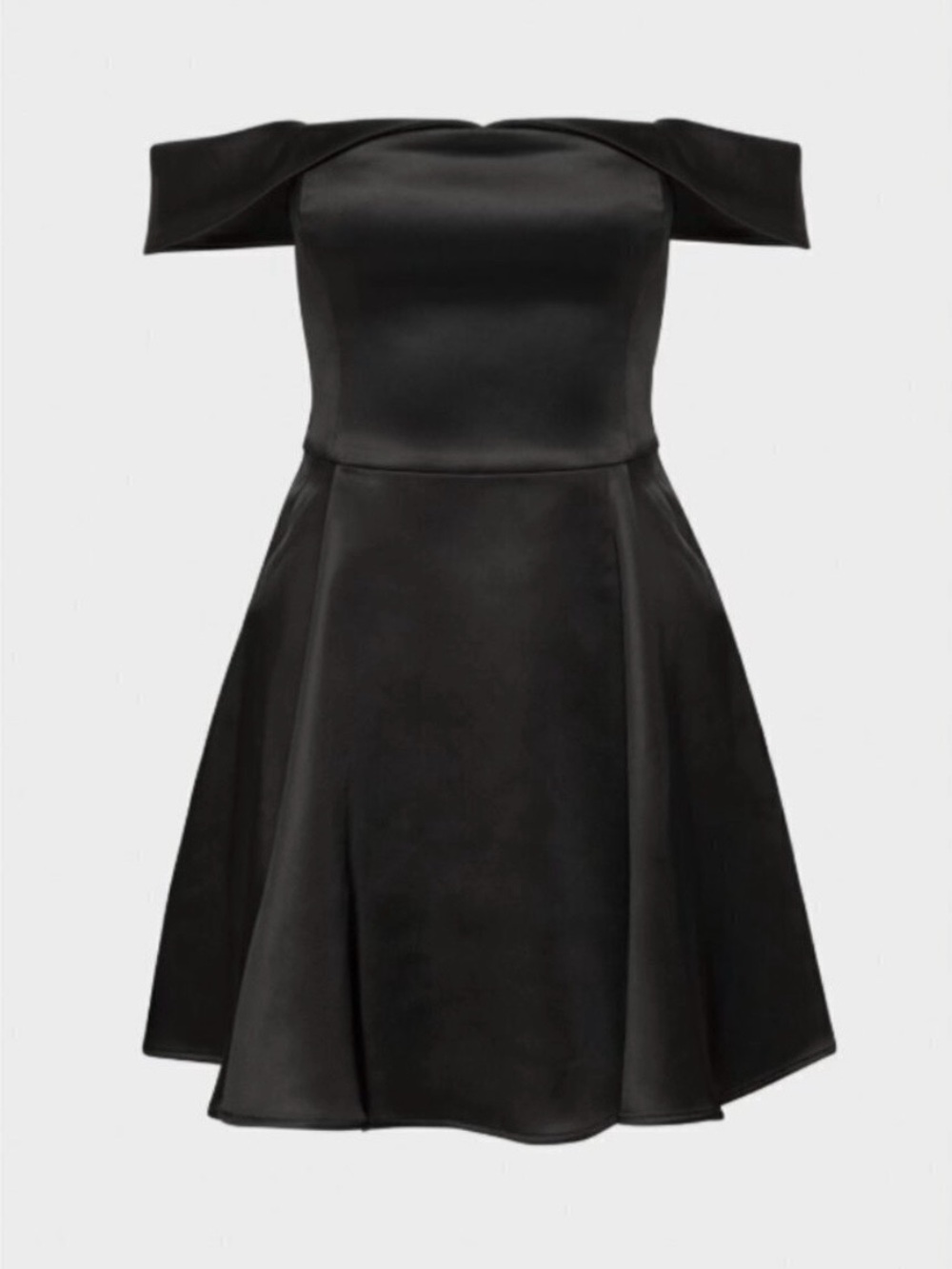 Aritzia TEN Aphrodite Satin Dress - Black